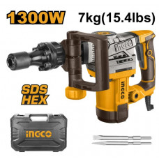 Отбойный молоток 1300Вт HEX 20Дж SUPER INGCO PDB130018 INDUSTRIAL