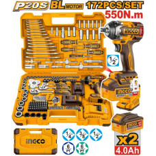 Набор инструмента 172 предмета INGCO HKTHP41723 INDUSTRIAL