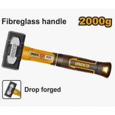 Кувалда с фибергласовой рукояткой 2кг. SUPER INGCO HSTH82000 INDUSTRIAL