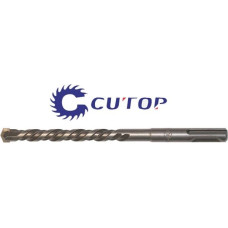 Бур по бетону CUTOP, Profi Plus - двойная спираль, три пылеотводящие кромки, 6х160мм