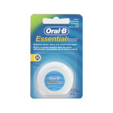 Нить зубная вощеная Essential мятная 50 м Oral-B