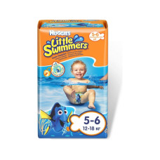 Подгузники детск. однораз. для плавания Little Swimmers 5-6 (12-18 кг) 11 шт. Huggies