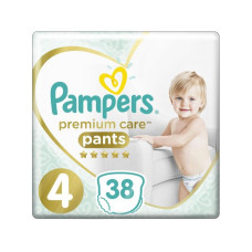 Подгузники-трусики детск. однораз. Premium Care Pants Maxi (9-15 кг) 38 шт. Pampers