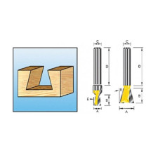 Фреза лас/хв25,4х22,2х12х38х2Т MAKITA