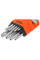 Набор ключей Torx T10-T50 9шт коротк. PRO STARTUL (PRO-87209)