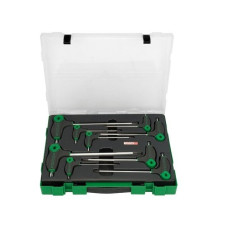 Набор ключей L-Type TORX 2-10мм 9шт в пласт.боксе TOPTUL