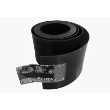 Лента бордюрная 10 см, цвет- черный, рулон (10м) садовая/газонная