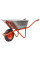 Тачка строительная ECO WB301-1 (130л, 300кг, 1 пневмоколесо 4.00-8)