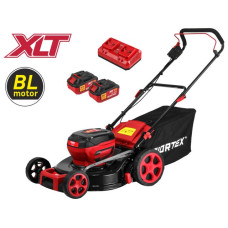 Газонокосилка аккумуляторная WORTEX CLM 4536 в кор. XLT SET БЕСЩЁТ.ДВИГ., 18В+18В, шир.460 мм