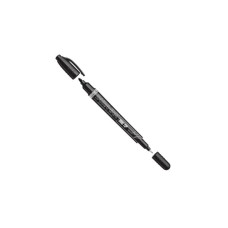 Маркер промышл. перманентный двухсторонний черный MARKAL DURA INK DUAL TIP