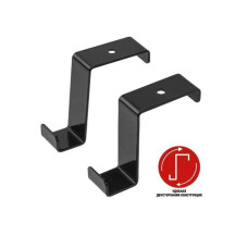 Крючок-вешалка для двери, 2шт., PERFECTO LINEA