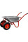 Тачка строительная HDC HD-W402 (120л, 400кг, 2 пневмоколеса 4.00-8)