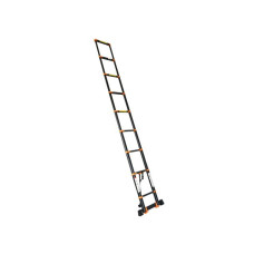 Лестница телескопическая 1-секц. алюм. 590см, 15 ступ. 17,0кг BLACK LINE STARTUL (ST9931-059)
