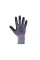 Перчатки с защитой от порезов, р-р 10/XL (полиэфир, микронитрил. покр.), серый/черный