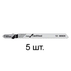 Пилка лобз. по дереву/ламинату T101BRF (5 шт.) BOSCH