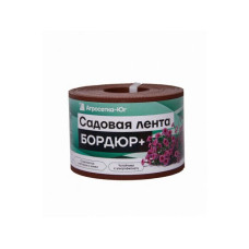 Лента садовая "Бордюр+" 10см х 10 м.п. (1.2мм) Коричневая