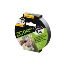 Лента двухсторонняя монтажная клейкая  ZOOM (пеновая) 25ммх5м