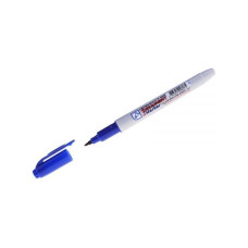 Маркер перманентный Crown "Multi Marker Super Slim" синий, пулевидный