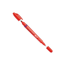 Маркер промышл. перманентный двухсторонний красный MARKAL DURA INK DUAL TIP