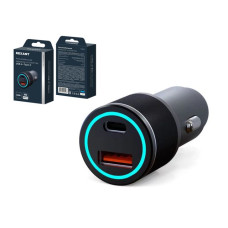 Устройство зарядное автомобильное c двумя портами (USB-C + USB-A) c LED-подсветкой, 68Вт REXANT