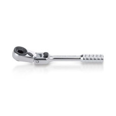 Трещотка 1/4" мини, 60зуб. 110мм, с шарниром  TOPTUL
