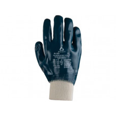 Перчатки х/б, нитриловое полное покрытие, манжет резинка, р-р 11/XXL, Jeta Safety