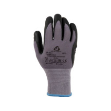 Защитные трикотажные перчатки Jeta Safety из нейлона и спандекса с покрытием 9/L TigerGrip