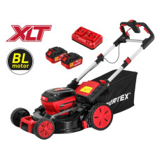 Газонокосилка аккумуляторная WORTEX CLM 4536-2 в кор. XLT SET БЕСЩЁТ.ДВИГ., САМОХОД., 18В+18В