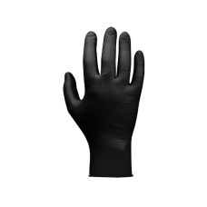 Перчатки нитриловые, р-р 10/XL, черные, уп. 5 пар,  JetaSafety