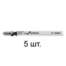 Пилка лобз. по дереву/ламинату T101BF (5 шт.) BOSCH