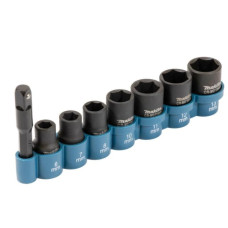 Набор ударных головок 6-13 мм 1/4" (8 шт) MAKITA