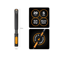 Рукоятка малая алюминиевая S 29см OneClick FISKARS