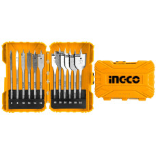 Набор перьевых сверл по дереву 12 шт. INGCO AKDL1201 INDUSTRIAL