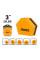 Многоугольный магнитный сварочный держатель 11кг INGCO AMWH25032
