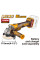 Аккумуляторная УШМ 20В, BL 115/125мм без АКБ и ЗУ SUPER INGCO CAGLI27153 INDUSTRIAL