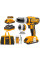 Аккумуляторная ударная дрель-шуруповерт 20В 45Нм 18+1+1 INGCO CIDLI2002 INDUSTRIAL