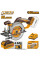 Аккумуляторная циркулярная пила BL 20B 140мм. 1хАКБ 4Ач и ЗУ SUPER INGCO CSLI14021 INDUSTRIAL