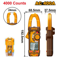 Мультиметр-клещи цифровые INGCO DCM62001 INDUSTRIAL