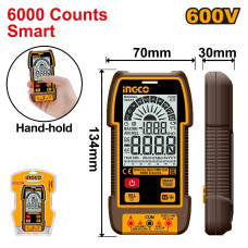 Мультиметр цифровой INGCO DM16004 INDUSTRIAL
