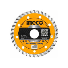 Диск алмазный турбо 125 мм INGCO DMD031251 INDUSTRIAL