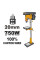 Сверлильный станок 750 Вт INGCO DP207502  INDUSTRIAL