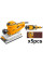 Вибрационная шлифовальная машина 350Вт 220х110мм INGCO FS35028 INDUSTRIAL