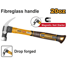 Молоток-гвоздодер 560 гр. SUPER INGCO HCH81020 INDUSTRIAL