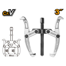 Съемник с двумя захватами 75мм INGCO HGP08023 INDUSTRIAL