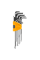 Набор шестигранников с шаром 1,5-10 мм. Extra Long INGCO HHK12092 INDUSTRIAL
