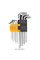 Набор шестигранников TORX Т10-Т50 мм Long INGCO HHK13091 INDUSTRIAL