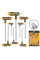 Набор Т-образных шестигранников TORX 8 шт. Т10-Т50 INGCO HHKT8083 INDUSTRIAL