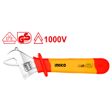 Разводной ключ изолированный 250 мм. 1000В INGCO HIADW101