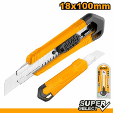 Нож канцелярский 18х160 мм INGCO HKNS11805