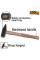 Молоток слесарный 500 гр. INGCO HMH040500